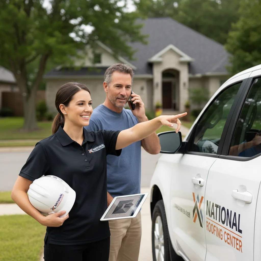 National Roofing Center customer support in Poth